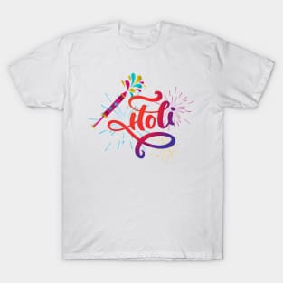 Holi Day Delight, Colorful Celebrations, holi festival T-Shirt